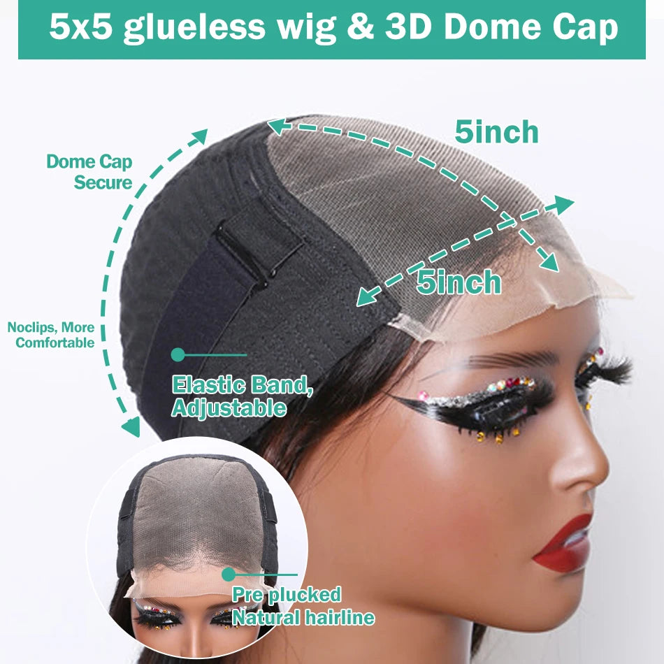 40 42 Inch HD 300% 13x6 Body Water Wave Lace Front Human Hair Wigs 13x4 Lace Frontal Wig 5x5 Glueless Closure Ready To Wear Wig