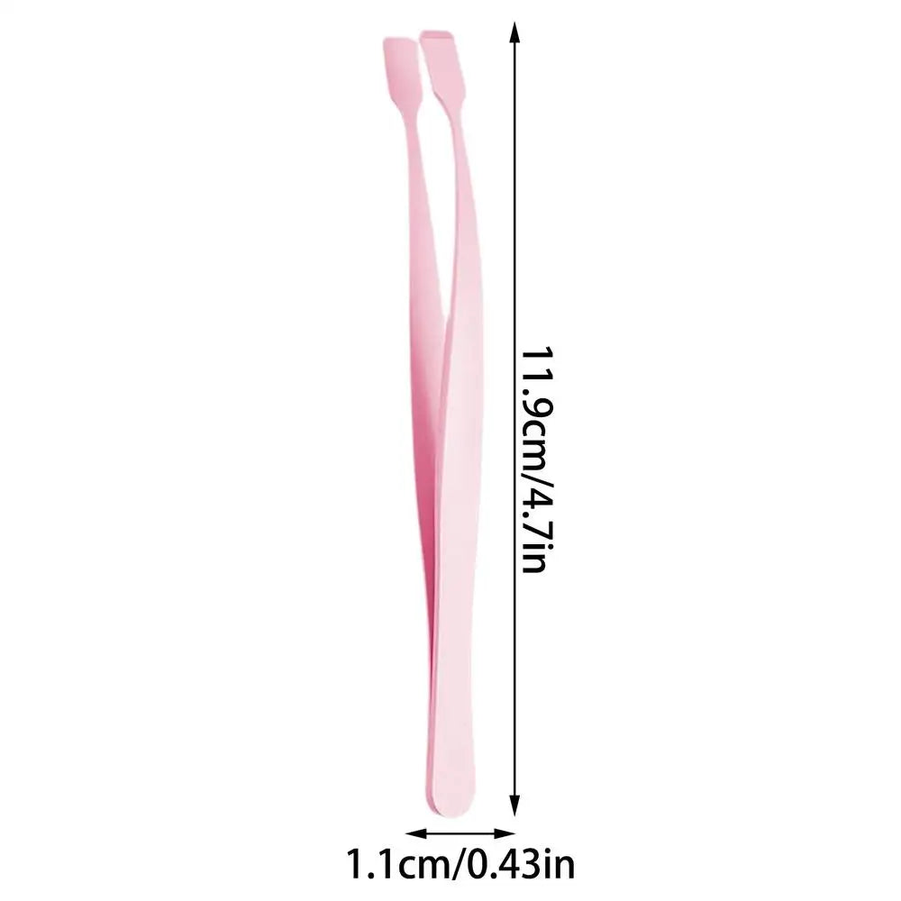 Lash Applicator Tool Eyelash Cluster Applicator Tweezers Non Slip Precise Professional Makeup Tool for Travel Salon Separating