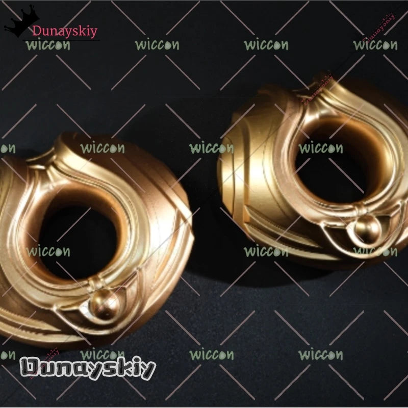 YiNuo@AUnbreakable Vow Yunara Cosplay Costume Anime Game Outfit for Women . Sexy Design Purple Styled Halloween Party Wig