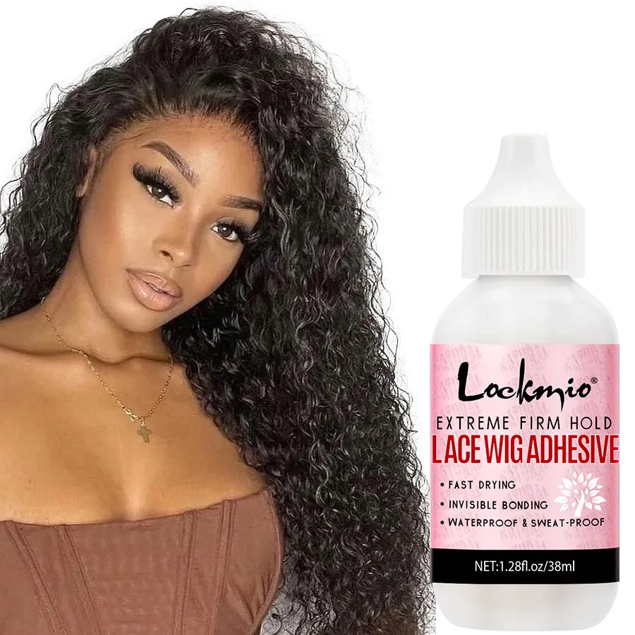 Lace Wig Adhesive Strong Wig Front Glue Liquid Remover Smooth Hair Wax Stick for Wig Broken Back Hair Styling Solid Pomade Cream
