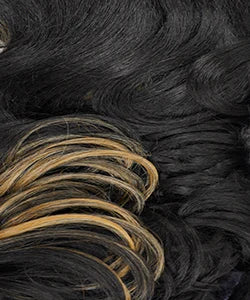 Sensationnel Curls Kinks N Co Glueless HD Lace Front Wig Kinky Edges 13X6 Kinky Layered Blow Out 14" - Effortless Style