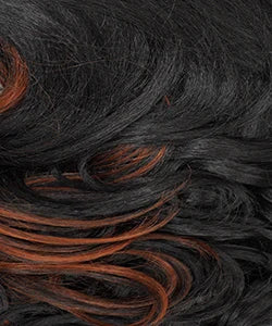 Sensationnel Curls Kinks N Co Glueless HD Lace Front Wig Kinky Edges 13X6 Kinky Layered Blow Out 14" - Effortless Style