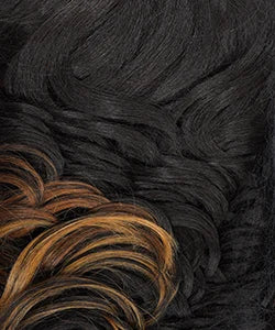 Sensationnel Curls Kinks N Co Glueless HD Lace Front Wig Kinky Edges 13X6 Kinky Layered Blow Out 14" - Effortless Style