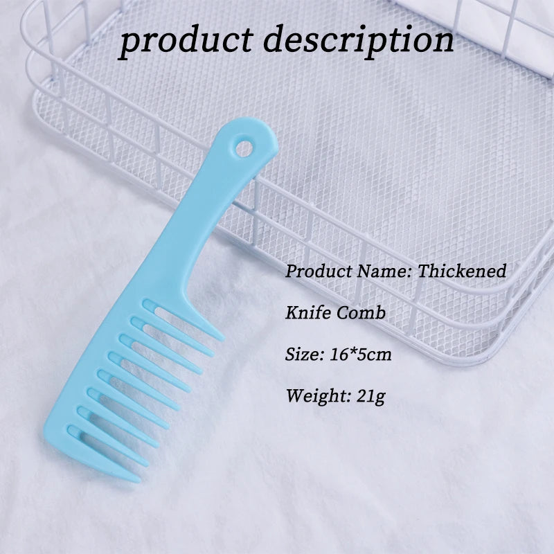 1pc portable mini hair comb heat-resistant women's wet hook curling brush professional styling tool Special for real hair wigs
