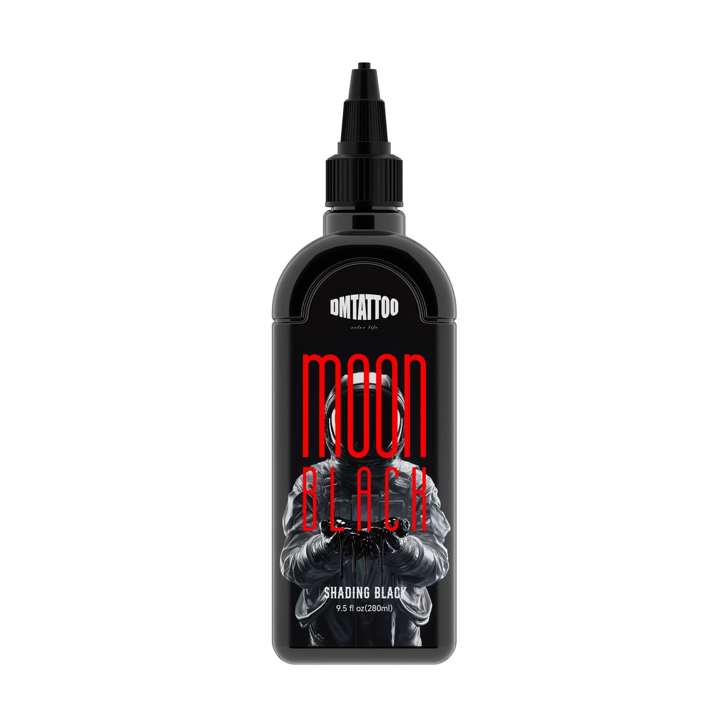 DM 9.5oz/280ml Tattoo Black Ink Triple/ Lining/ Shading Black Pigment Premium Tattoo Ink Drawing Teng Black Tattoo Materia ﻿