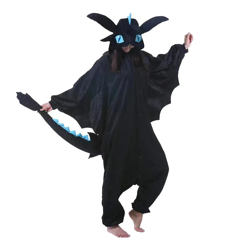 Kids Anime Leopard Cat Kigurumi Costume Cosplay Cartoon Jumpsuit for Children Halloween Christmas Girl Boy Hooded Pajamas Onesie