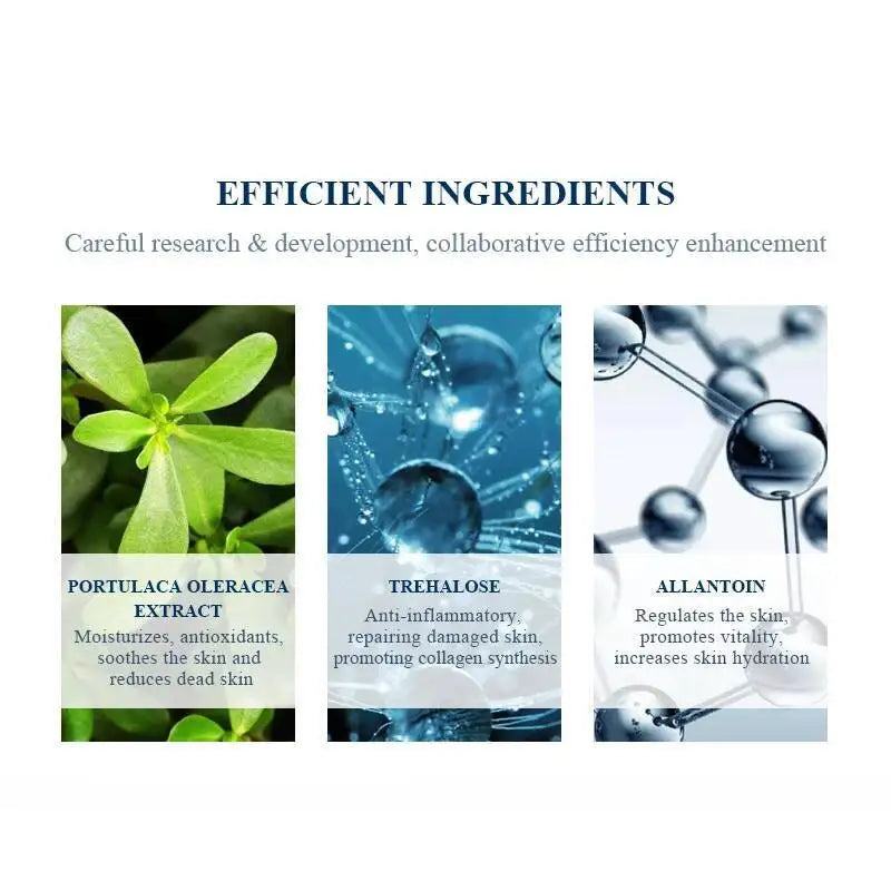 BELYN BERLY Hyaluronic Acid Face Serum 3PCS Hydrating and Moisturizing Facial Serum Skin Care Products