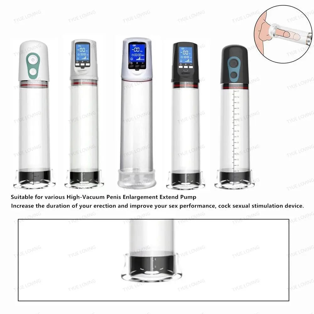 Replacement Sleeve for Penis Pump - Glans Protector Cover for Dick Extender & Enhancer Trainer Enhanced Comfort & Performance