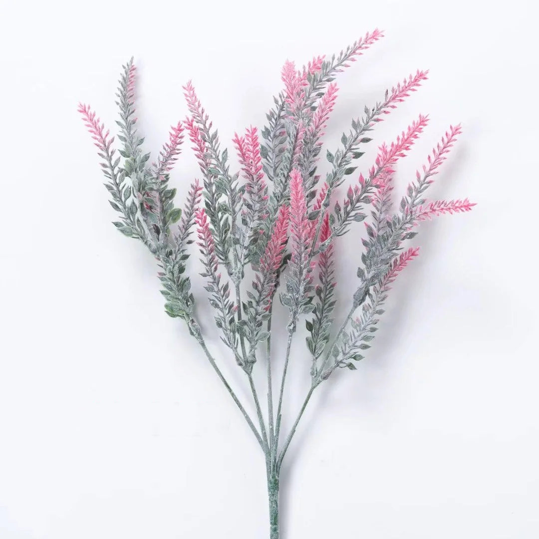 A Bunch of Provence Lavender Plastic Artificial Flowers False Plants Wedding Home Decoration Christmas Table Decoration