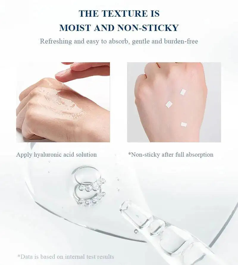 BELYN BERLY Hyaluronic Acid Face Serum 3PCS Hydrating and Moisturizing Facial Serum Skin Care Products