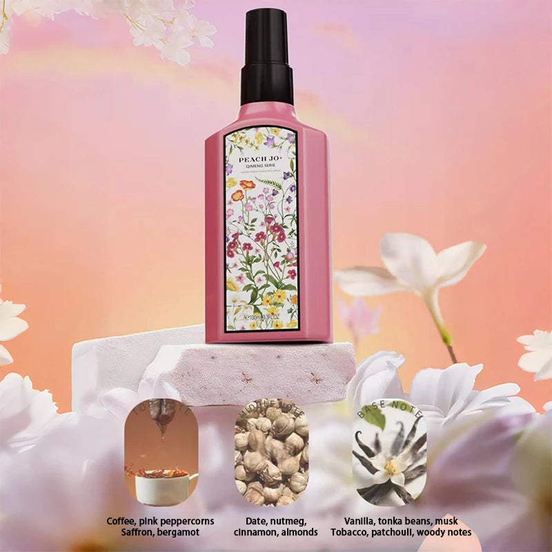 French Dream Lady Perfume Fresh Gardenia Jasmine Vanilla Orchid Eau De Toilette Lasting Fragrance Sweet Charm Fragrance Spray