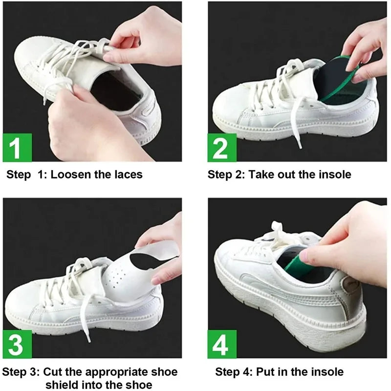 Anti Crease Shoe Head Protector for AF1/AJ Casual Sneaker Anti Wrinkle Shoe Toe Caps Support Stretcher Expander Shoes Protection