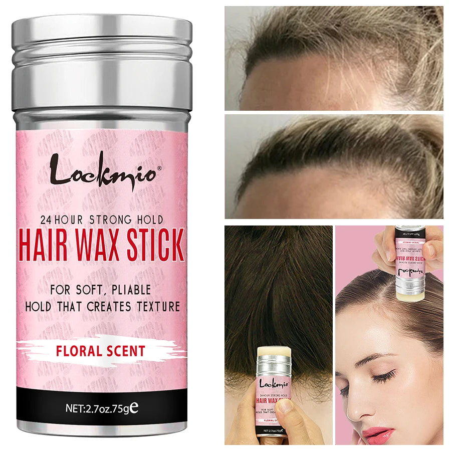 Lace Wig Adhesive Strong Wig Front Glue Liquid Remover Smooth Hair Wax Stick for Wig Broken Back Hair Styling Solid Pomade Cream