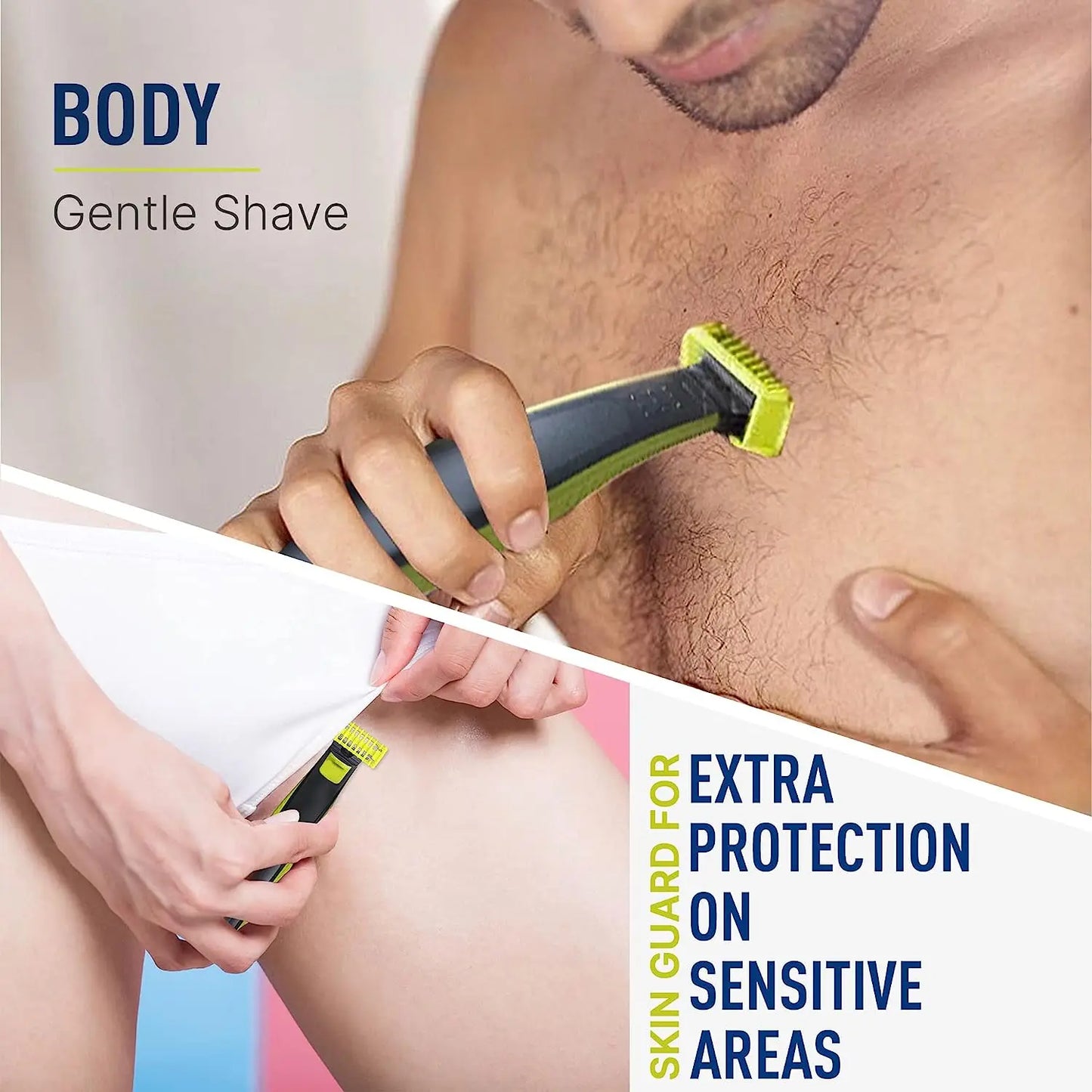 KVIFO 7/8 Guide Comb Guards for All Original One-Blade QP2520 QP2530 QP2620 QP2630 QP6510 QP6520 QP6531 Electric Beard Trimmer