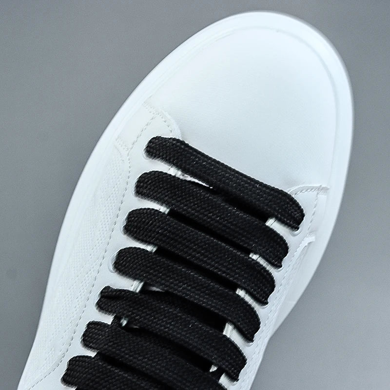 Luxury Men's Shoes 2025 Men Leather Sneakers Thick Soled Board Shoes Tennis Shoes New Casual Shoes Walking Shoes for Men & Women