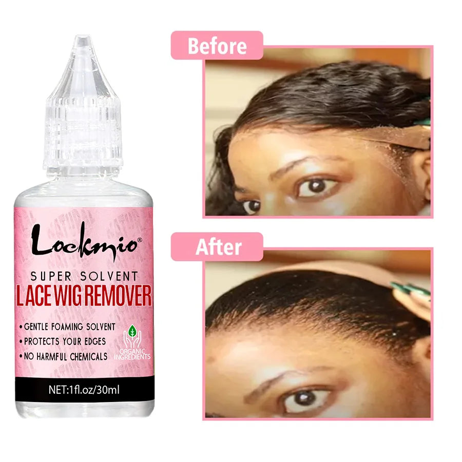 Lace Wig Dyeing and Installation Kit Lace Tint Mousse for Wig Invisible Adhesive Melting Spray for Wigs Front Closure & Remover