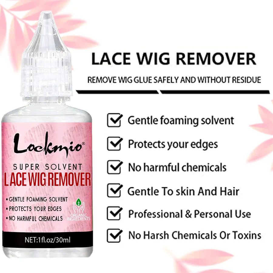 Lace Wig Dyeing and Installation Kit Lace Tint Mousse for Wig Invisible Adhesive Melting Spray for Wigs Front Closure & Remover