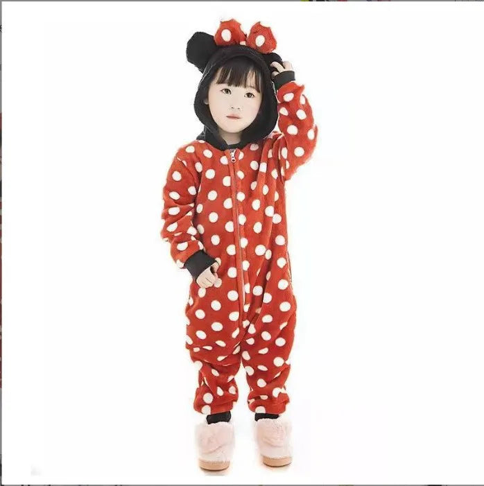 Kids Anime Leopard Cat Kigurumi Costume Cosplay Cartoon Jumpsuit for Children Halloween Christmas Girl Boy Hooded Pajamas Onesie