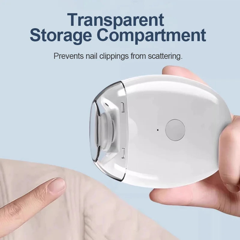 Universal Automatic Fingernail Grinder 1/2/3PCS Electric Nail Clippers Automatic Anicure Trimmer Adult Baby Fingernail Scissors