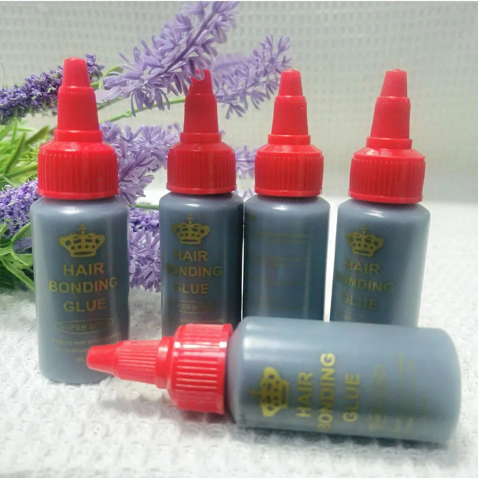 2PCS Black Hair Weaving Bond Waterproof Anti-fungus Hair Bonding Glue Super Bond For The Perfect Hold In Hair Bonding Lace Glue