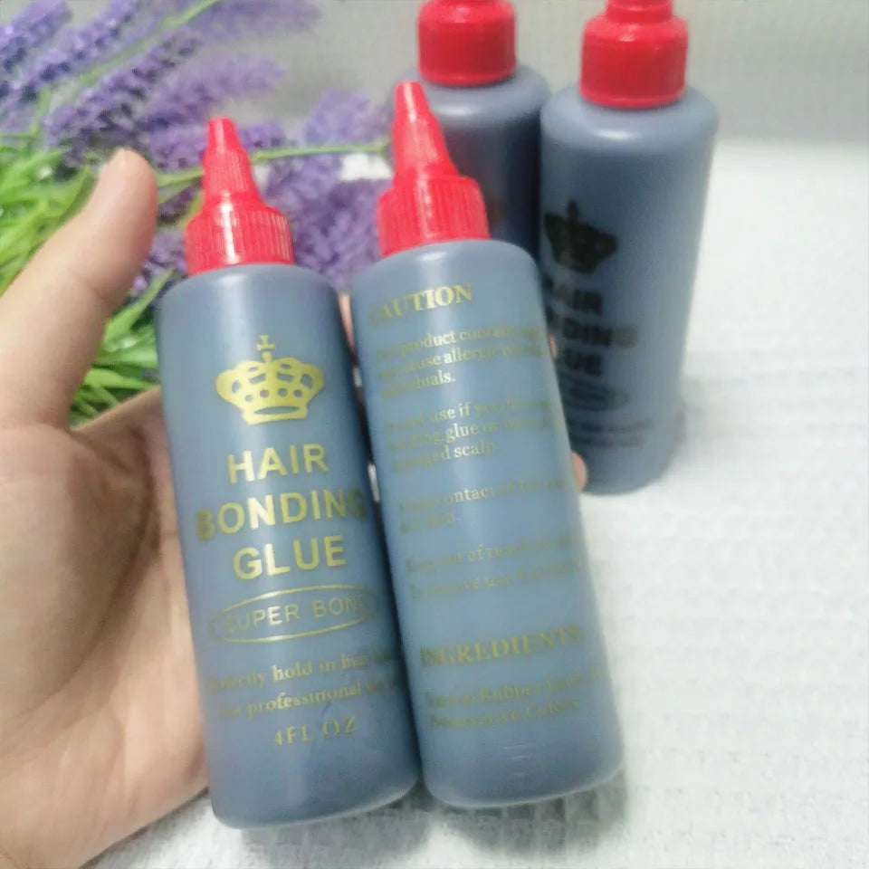 2PCS Black Hair Weaving Bond Waterproof Anti-fungus Hair Bonding Glue Super Bond For The Perfect Hold In Hair Bonding Lace Glue