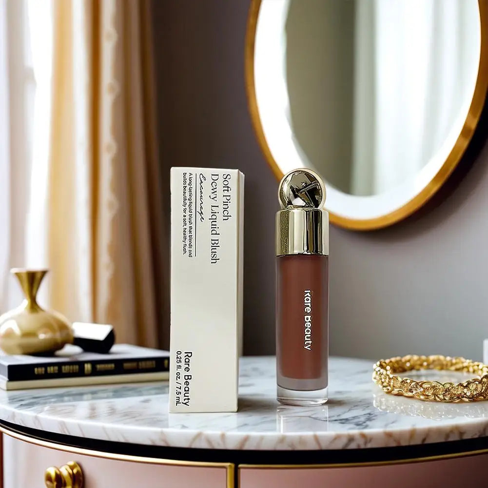 3-in-1 Lipstick Blush Cream Soft Eyes Cheek Lip Tint Liquid Highlights Waterproof Face Contour Shadow Liquid Blusher Makeup