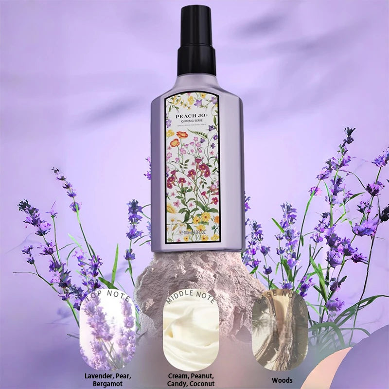 French Dream Lady Perfume Fresh Gardenia Jasmine Vanilla Orchid Eau De Toilette Lasting Fragrance Sweet Charm Fragrance Spray