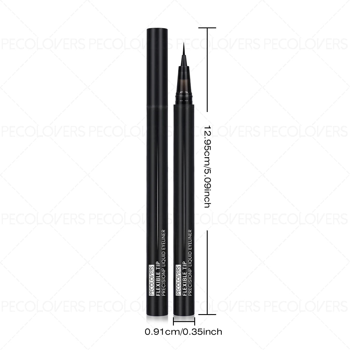 1PC Long Lasting Waterproof Black Liquid Eyeliner Pen Quick-dry Eye Liner Anti Smudge Liquid Eyeliner Pen Perfect for Festivals