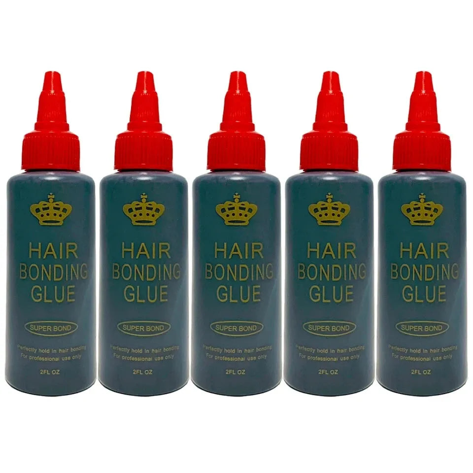 2PCS Black Hair Weaving Bond Waterproof Anti-fungus Hair Bonding Glue Super Bond For The Perfect Hold In Hair Bonding Lace Glue