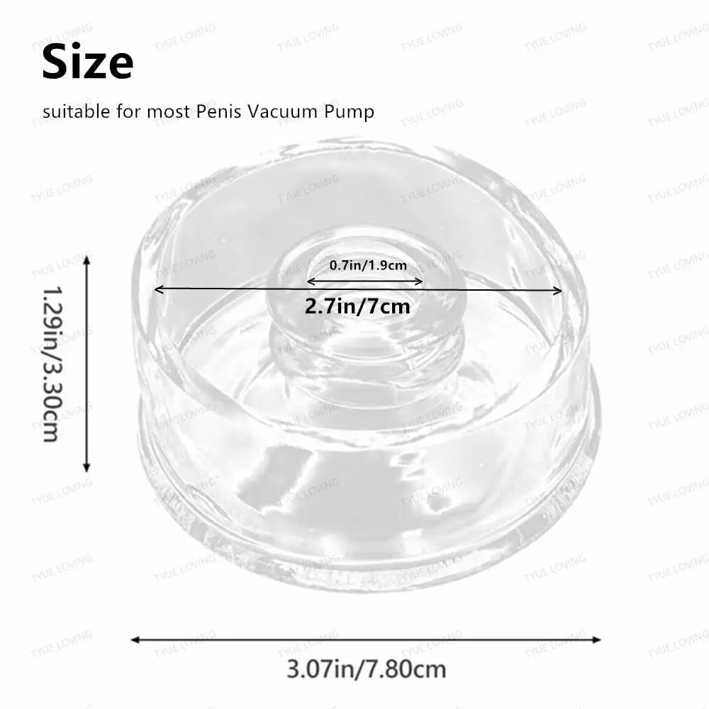 Replacement Sleeve for Penis Pump - Glans Protector Cover for Dick Extender & Enhancer Trainer Enhanced Comfort & Performance