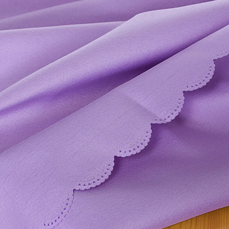 Wedding Christmas Decorative Table Cloth Round Tablecloths Dining Table Cover Birthday Banquet Decor Home Dining Table Cover