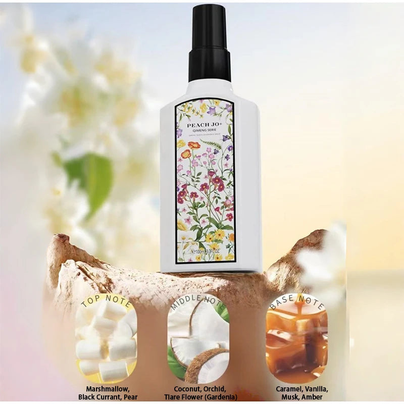 French Dream Lady Perfume Fresh Gardenia Jasmine Vanilla Orchid Eau De Toilette Lasting Fragrance Sweet Charm Fragrance Spray