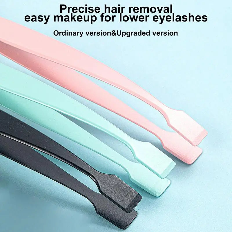 Lash Applicator Tool Eyelash Cluster Applicator Tweezers Non Slip Precise Professional Makeup Tool for Travel Salon Separating