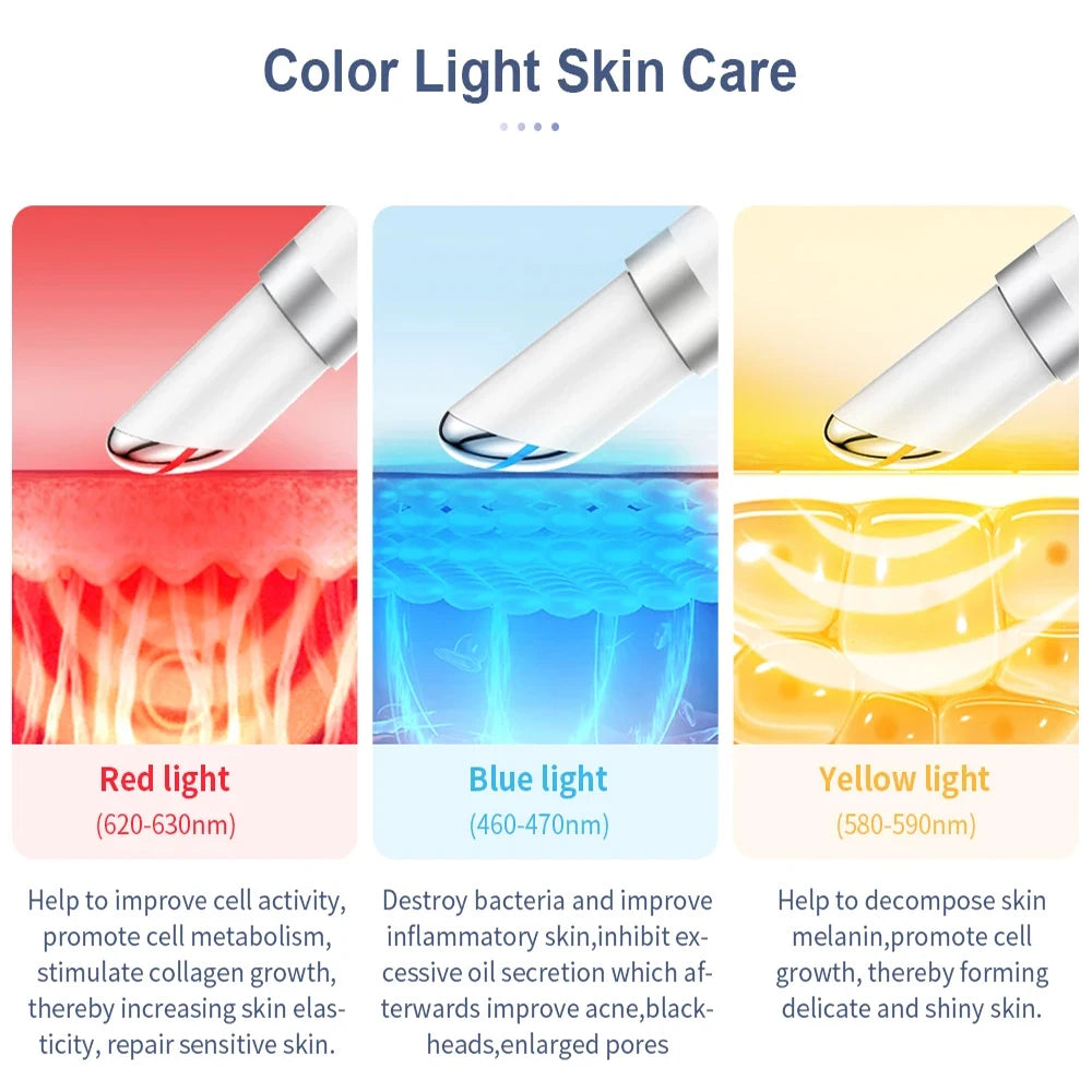 Electric Eye Massager EMS Microcurrent Eye Care Remove Dark Circles Eye Bags Vibration Hot Massage Relax Eye Massage Instrument