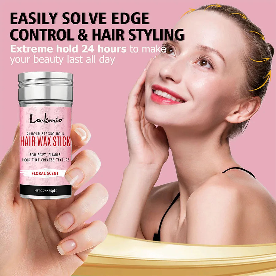 Lace Wig Adhesive Strong Wig Front Glue Liquid Remover Smooth Hair Wax Stick for Wig Broken Back Hair Styling Solid Pomade Cream