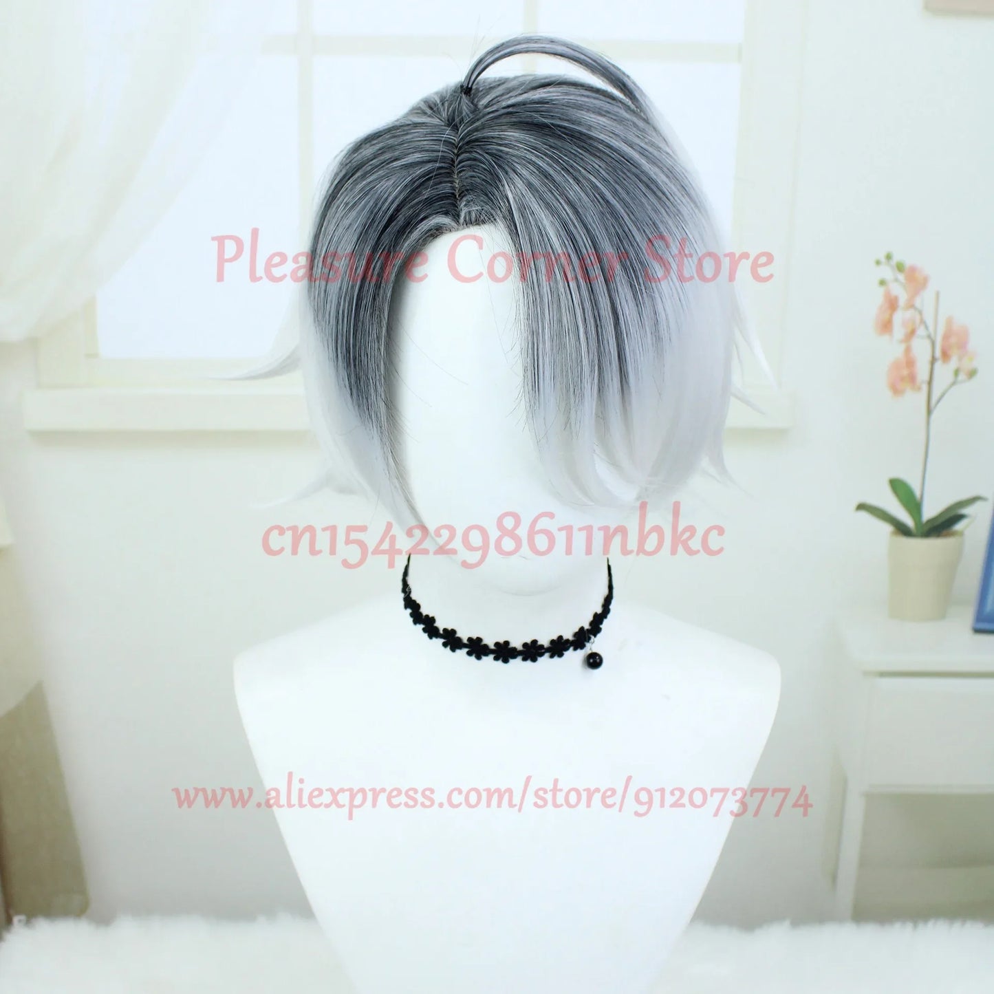 Game Identity V Ada Messmer Cosplay Costume Sexy Dress Dark Gown Luminary Emile Cosplay Costume Luminary Patient Full Set Wigs