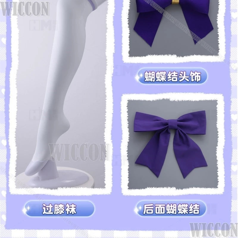 Gold Ship Uma Musume Pretty Derby Anime Cosplay Purple Sailor Dress Wig Toukai Teiou School Uniform Halloween Navidad Carnaval